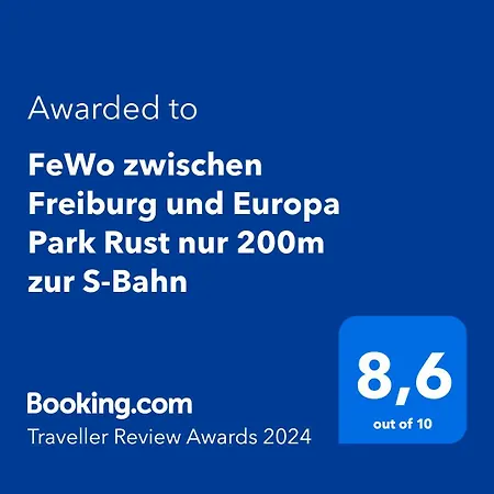 Διαμέρισμα Zwischen Freiburg Und Europa Park Rust Nur 200m Zur S-bahn