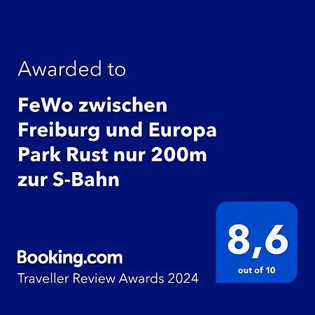 Διαμέρισμα Zwischen Freiburg Und Europa Park Rust Nur 200m Zur S-bahn